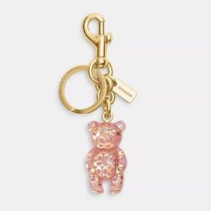 NWT COACH CK062 BEAR BAG CHARM/KEYRING
